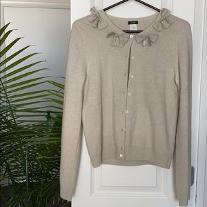 JCrew Bow Cardigan